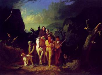 喬治 迦勒賓 賓漢姆 Daniel Boone Escorting Settlers through the Cumberland Gap 喬治 迦勒賓 賓漢姆 Daniel Boone Escorting Settlers through the Cumberland Gap